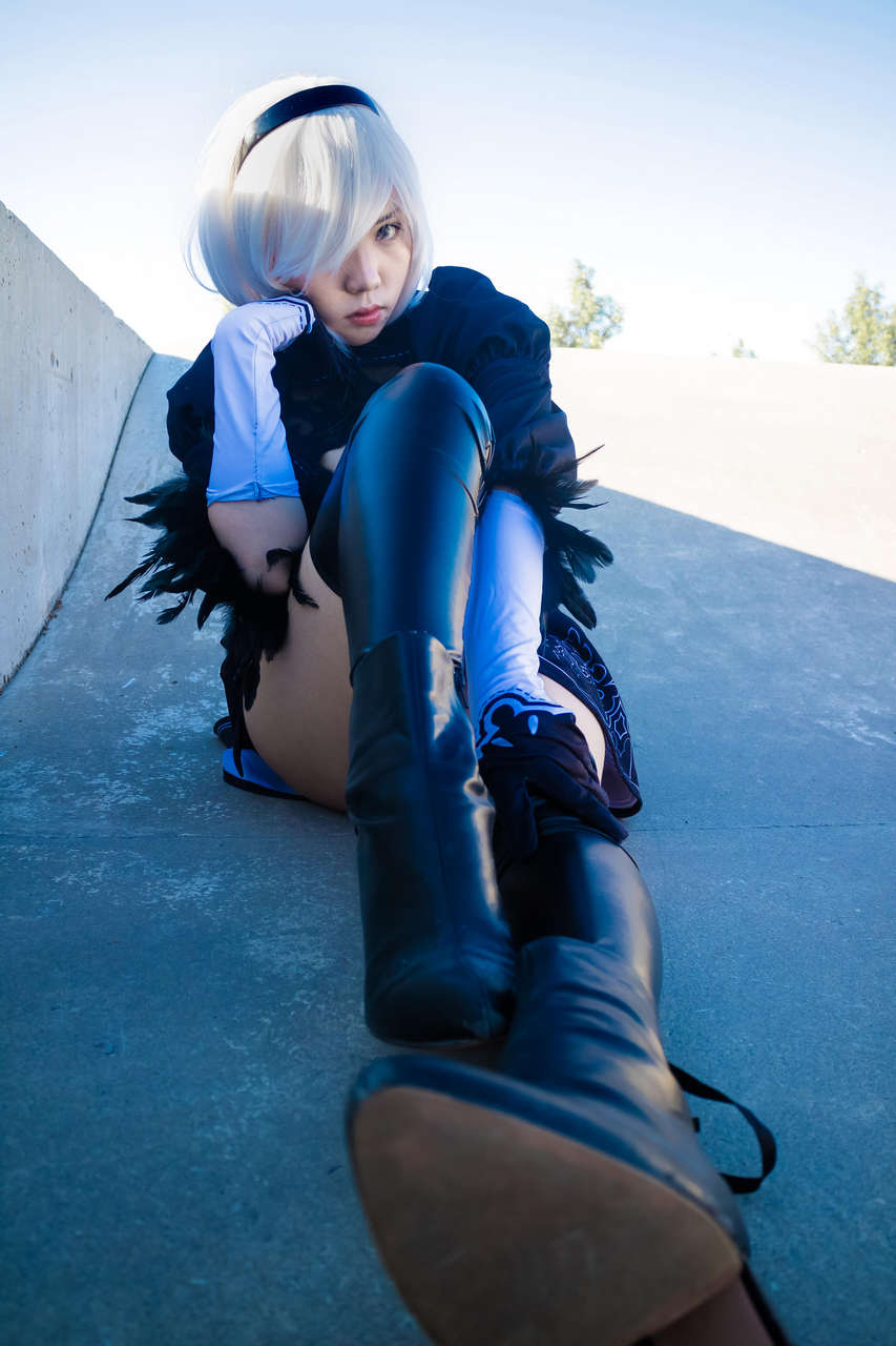 2b From Nier Automata By Jennie Chan Sel