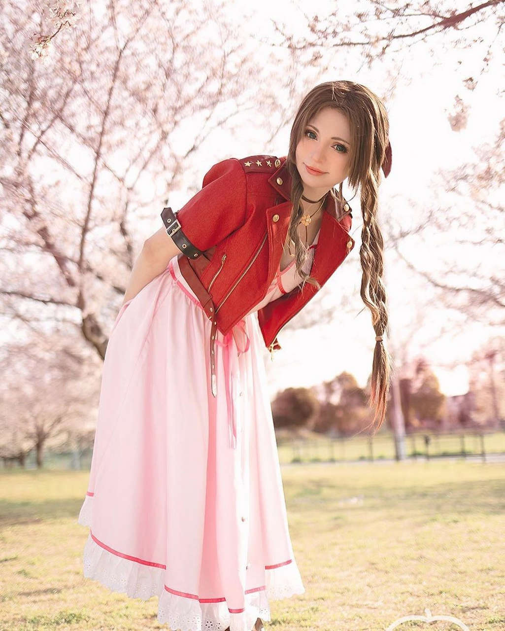 Aerith By Peachmilky From Game Final Fantasy 