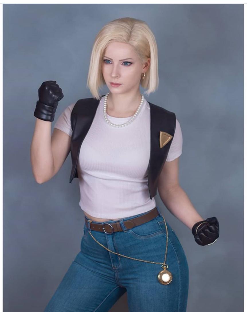 Android 18 By Enji Nigh