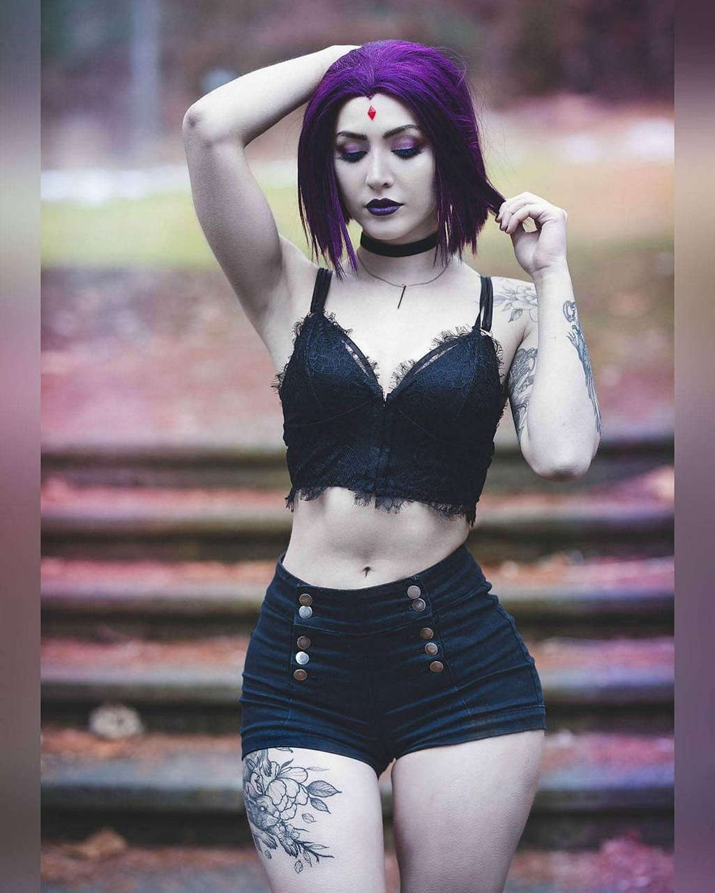 Casual Raven By Luxlocospla