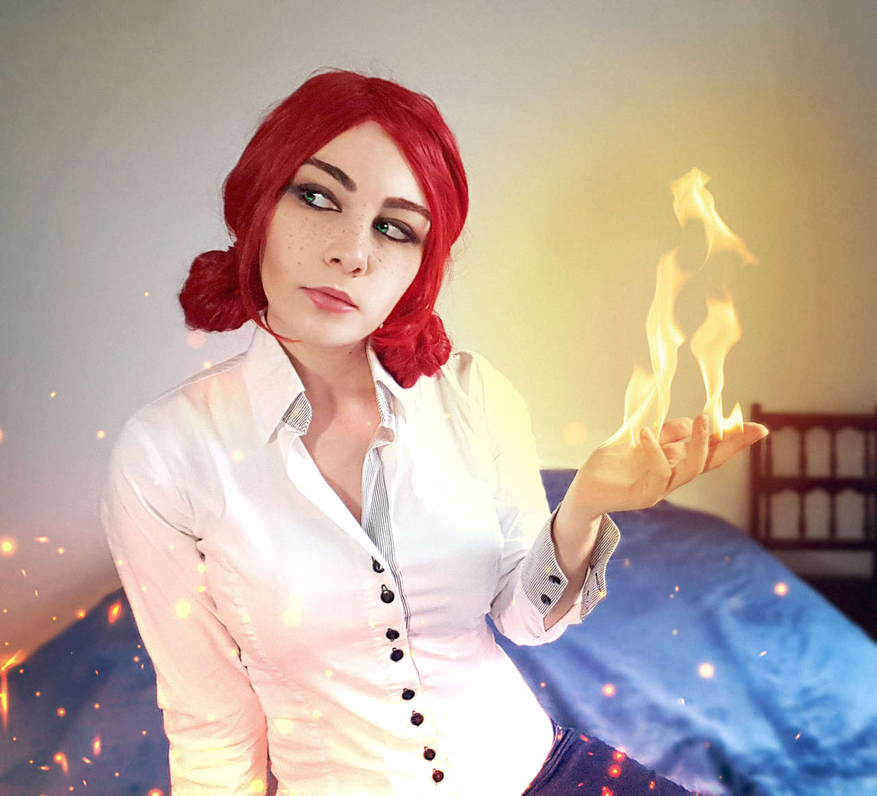 Casual Triss Merigold By Risurin Cosplay By M