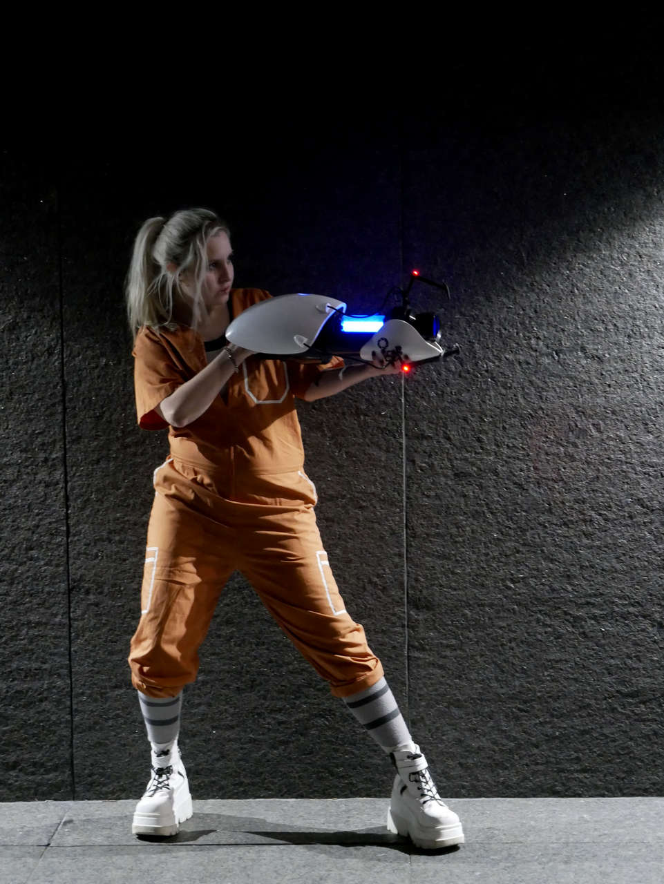 Chell From Portal Cosplay By Azura Rose M