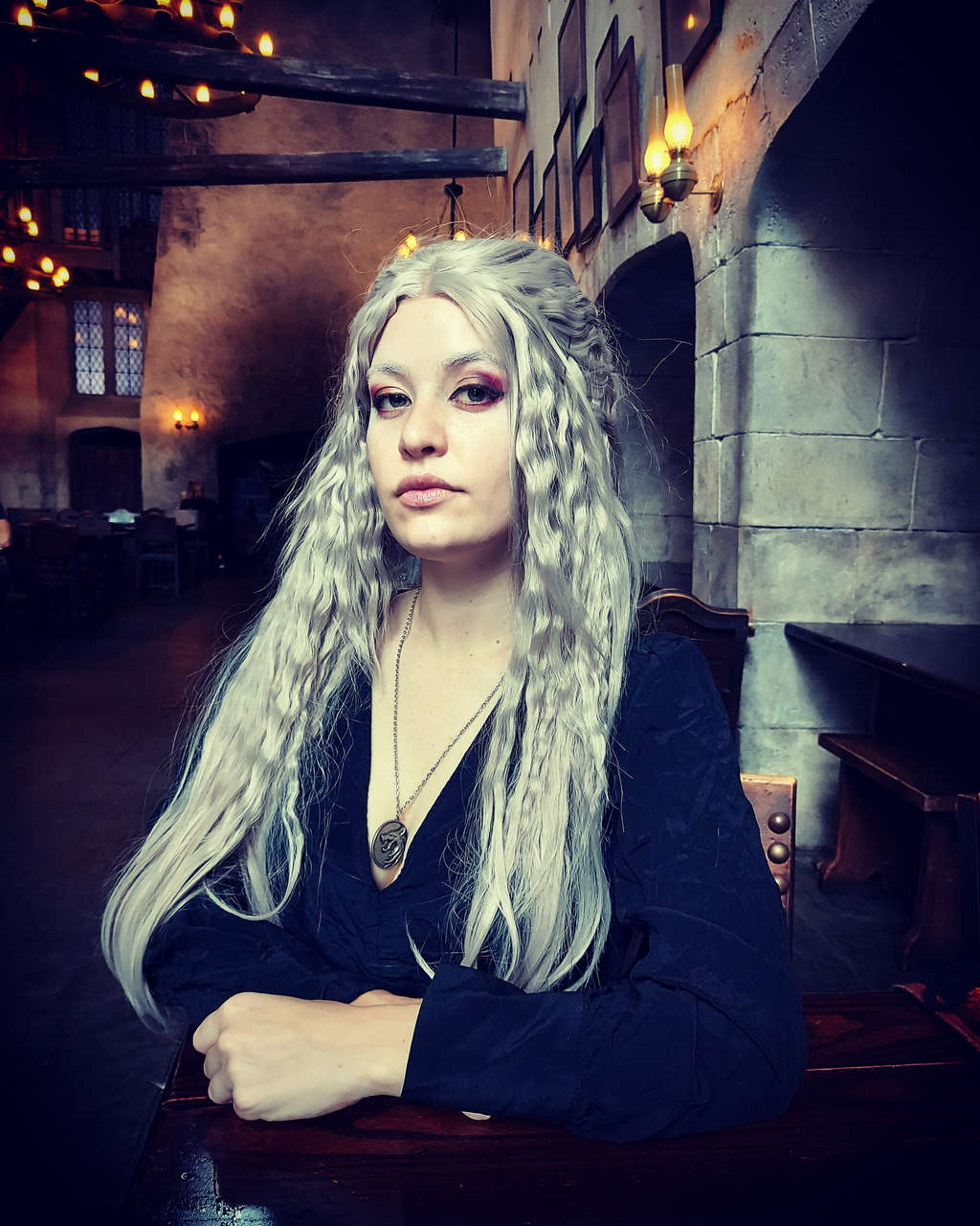 Felt Really Pretty For The First Time In A Long Time Geralt Chickypuffcosplay On Inst