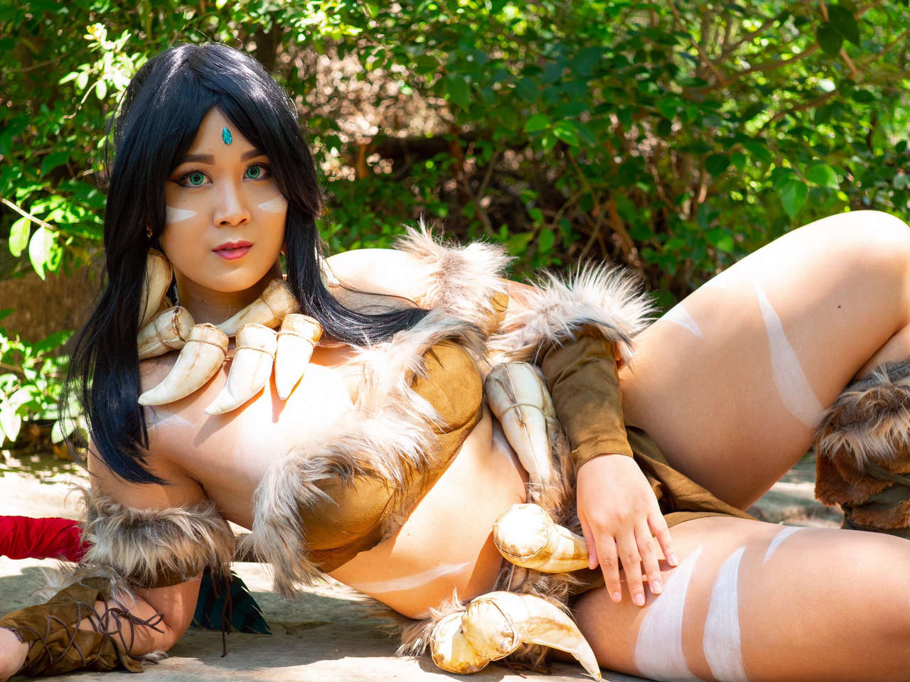 Mishamai As Nidalee From League Of Legend