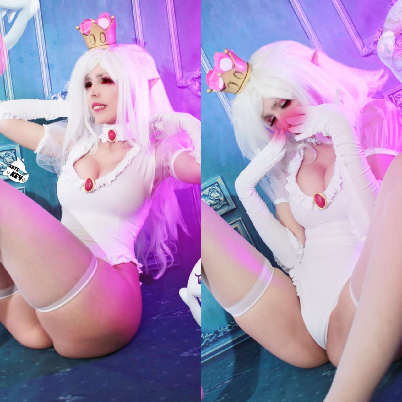 Naughty Or Shy Girl Boosette Cosplay By Kate Key Sel