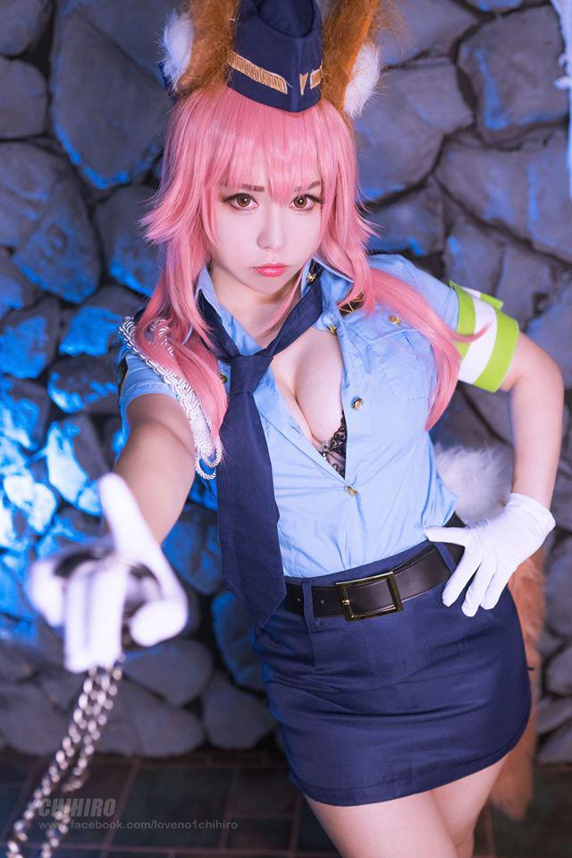 Officer Tamamo Cosplay By Chihir