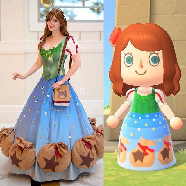 Omg It S So Cute I Love The Idea And Especially The Bags And Not Just A Print Animal Crossing Inventory Princess Cosplay By Heylizardleig