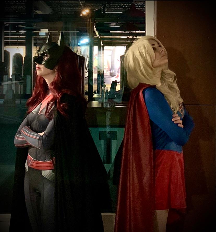 Peepcosplay As Supergirl And Batwoma