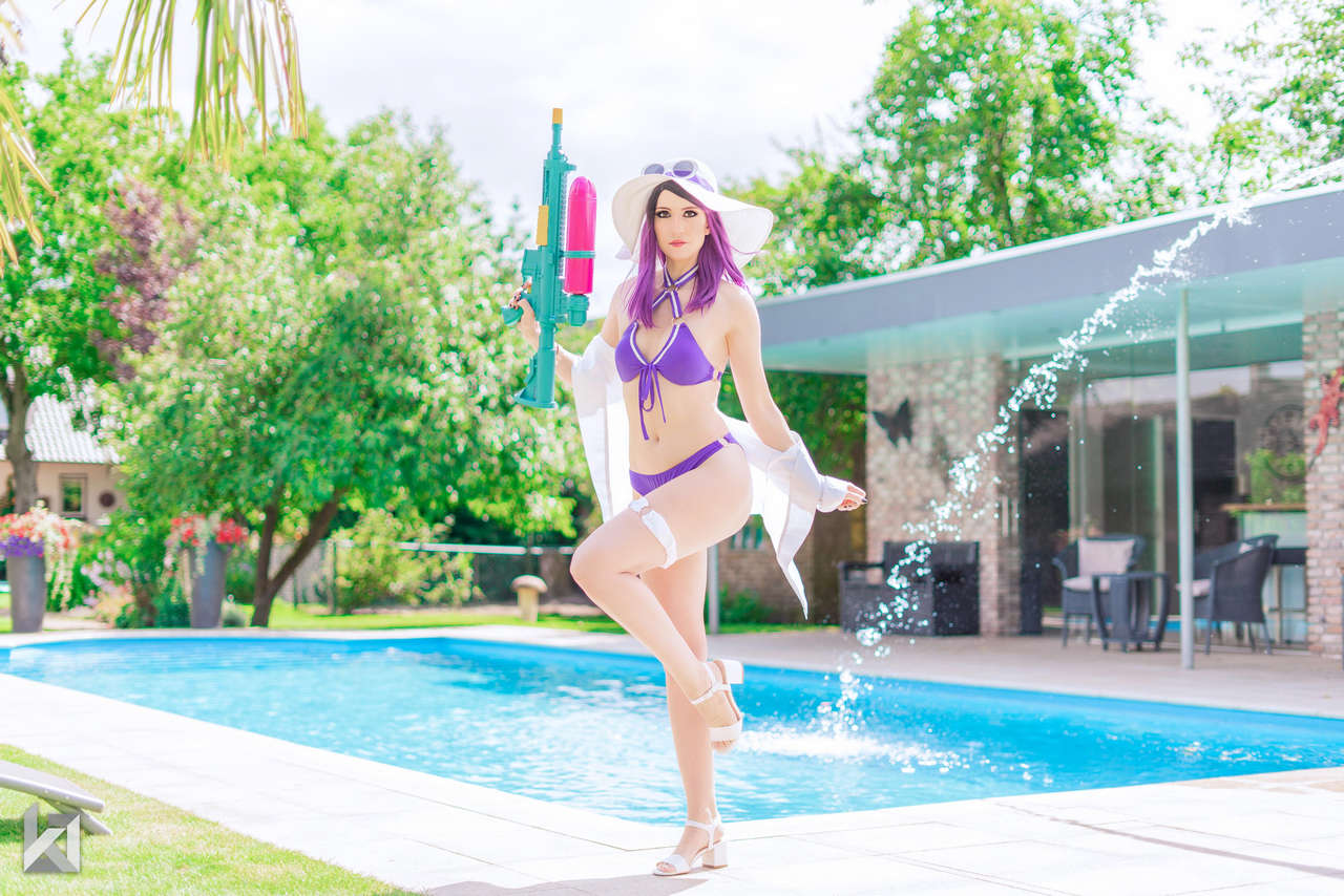 Pool Party Caitlyn Cosplay By Me Denzhy Sel