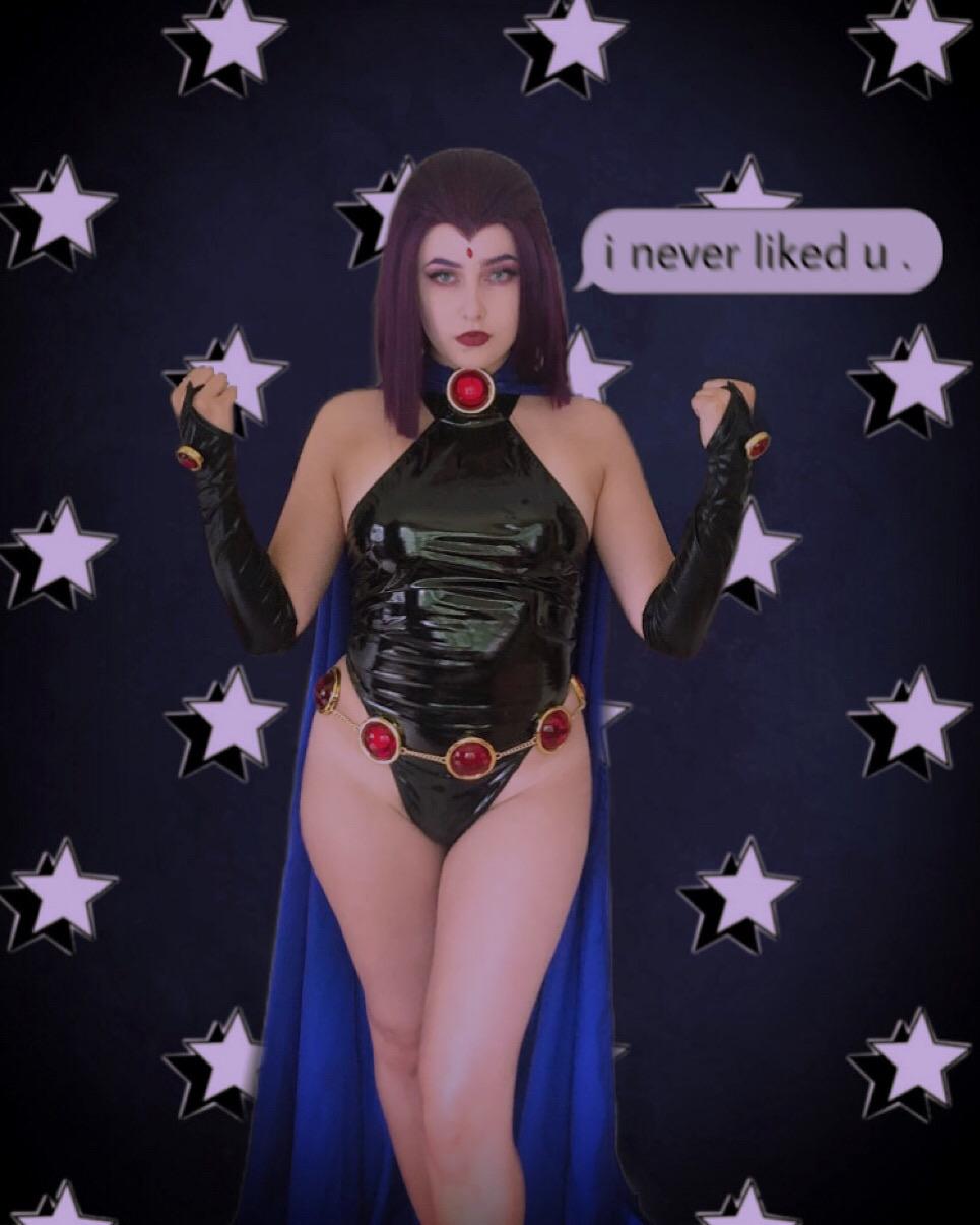 Raven Cosplay And Edit By Eightbitbell