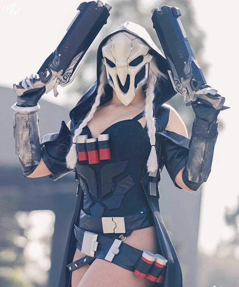 Reaper From Overwatch By Lillabeecospla