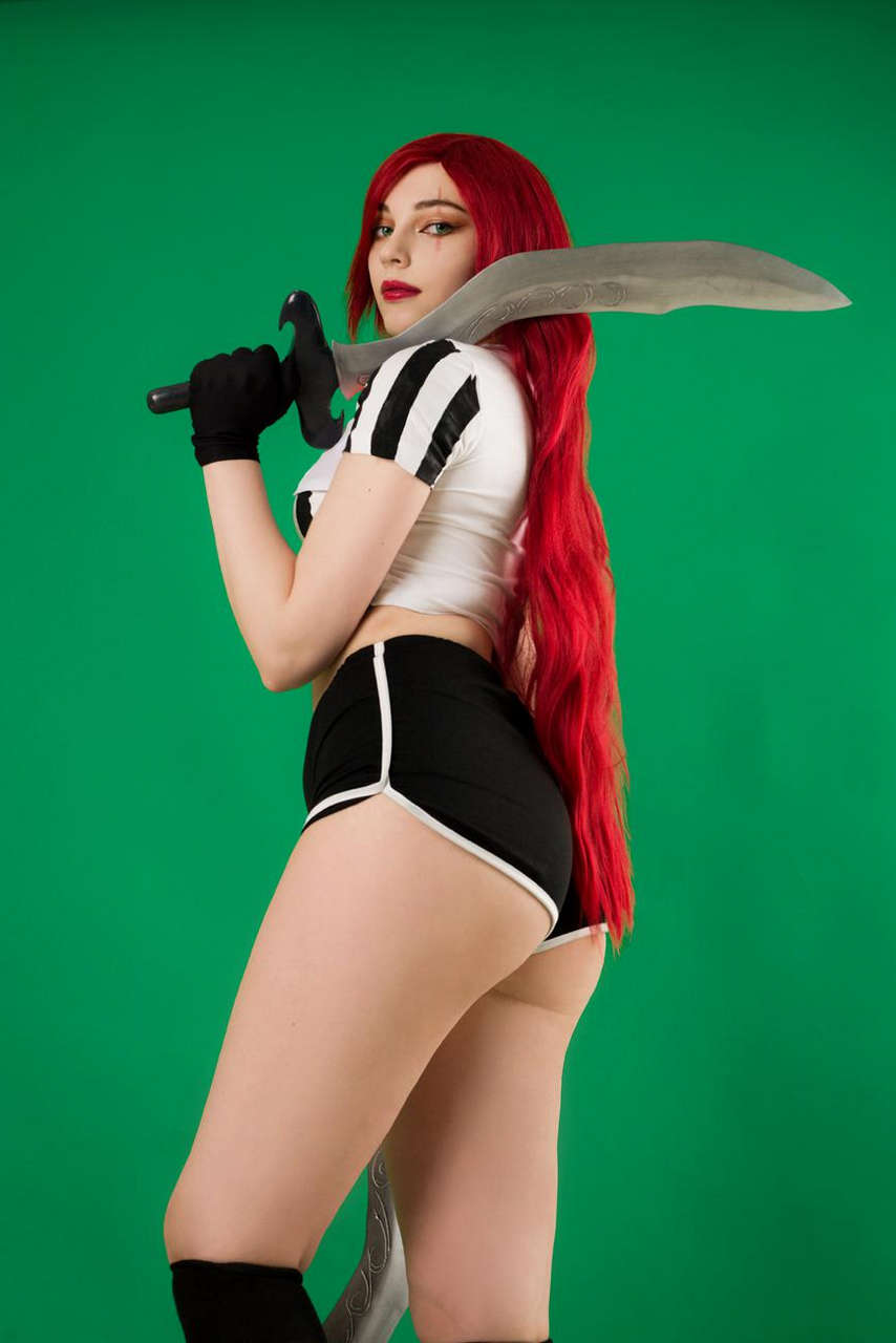 Red Card Katarina From League Of Legends Cosplay By Sawaka Sel
