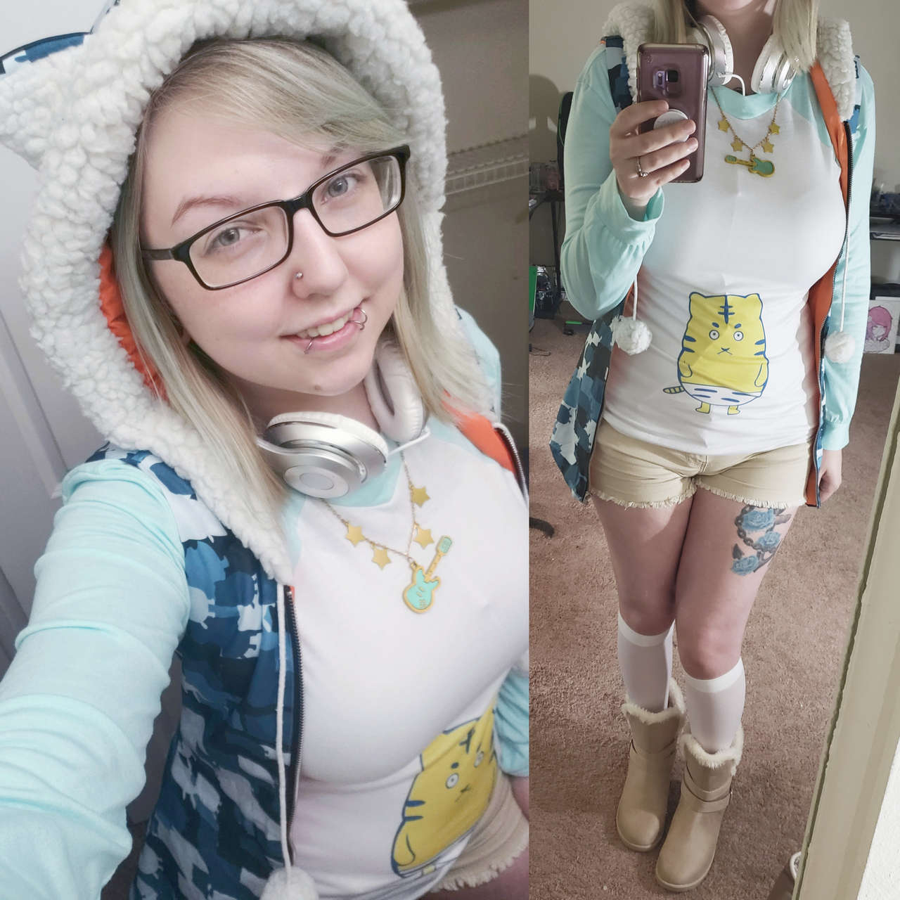 Sharing My First Cosplay Super Sonico Still Deciding If I Want To Get A Wi