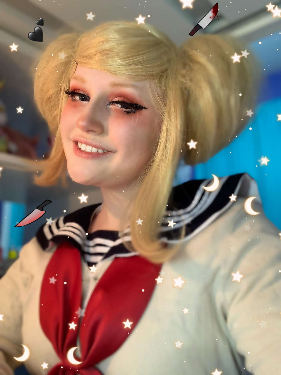 Toga Himiko From My Hero Academia I Did Her Again A While Ago But I Honestly Love My Makeup Her