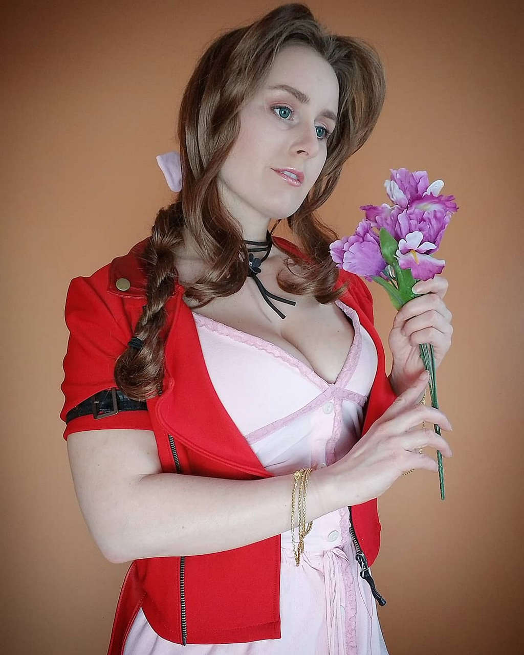 Aerith From Final Fantasy 7 Made And Worn By Mysel