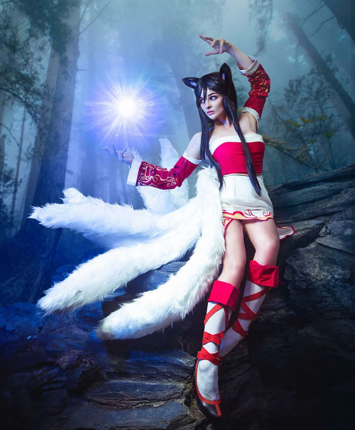 Ahri From League Of Legends By Sophie Katssb