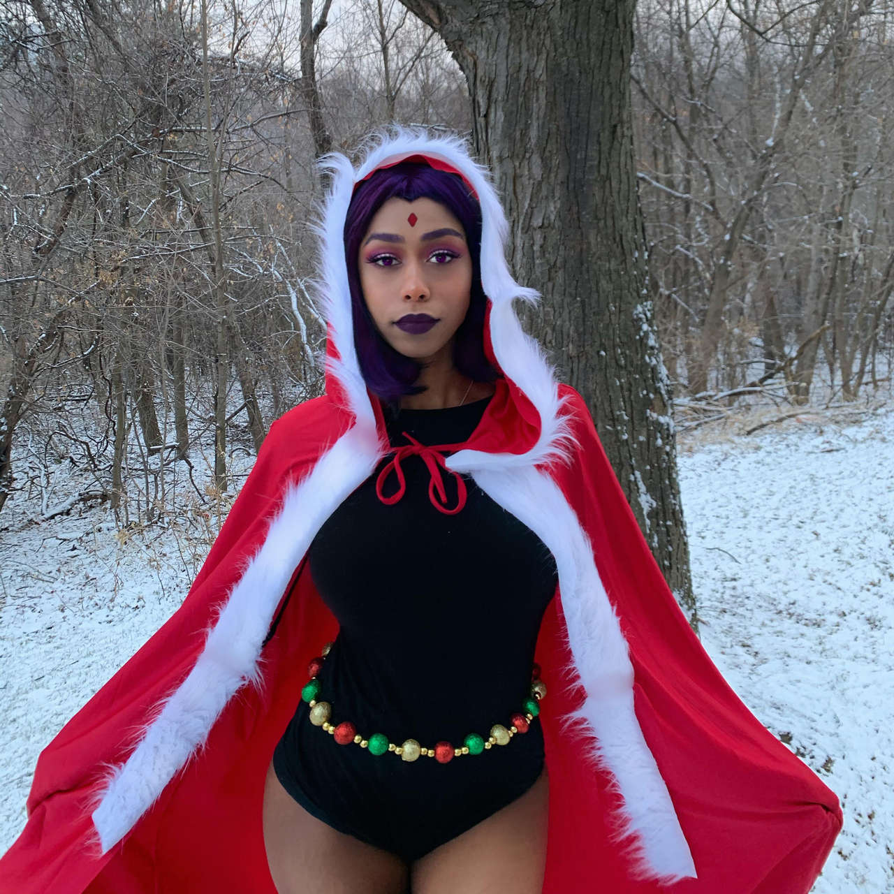 An Attempt At A Christmas Themed Raven By Me Happy Holidays Ig Literallyrosi