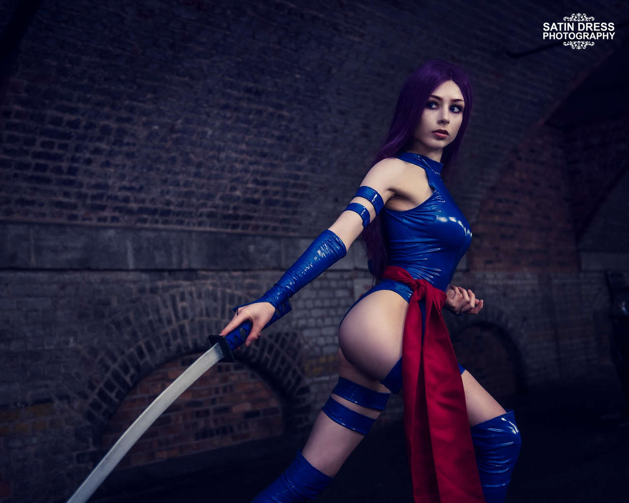 Anaelic Cosplay As Psylocke From Xem Photo By Satin Dres