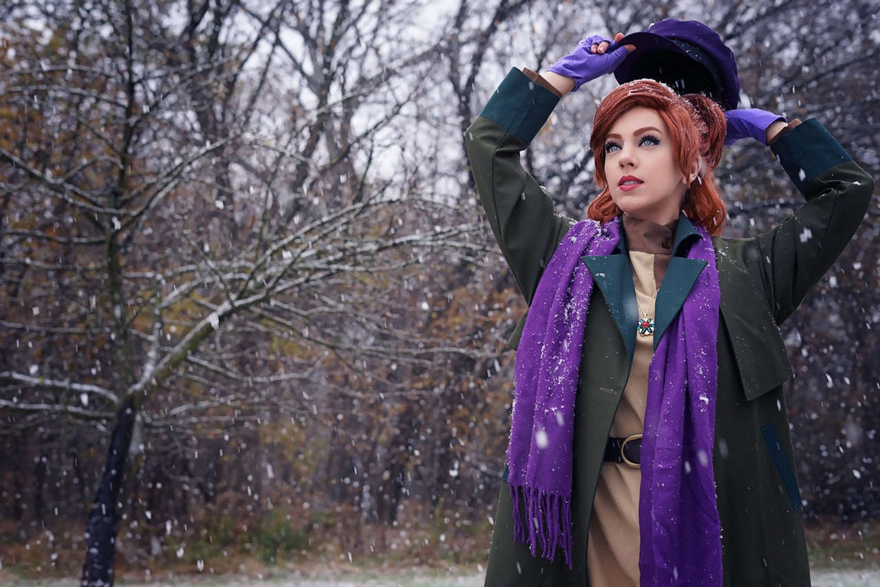 Anastasia Cosplay In The Snow By Aprilgloriacospla