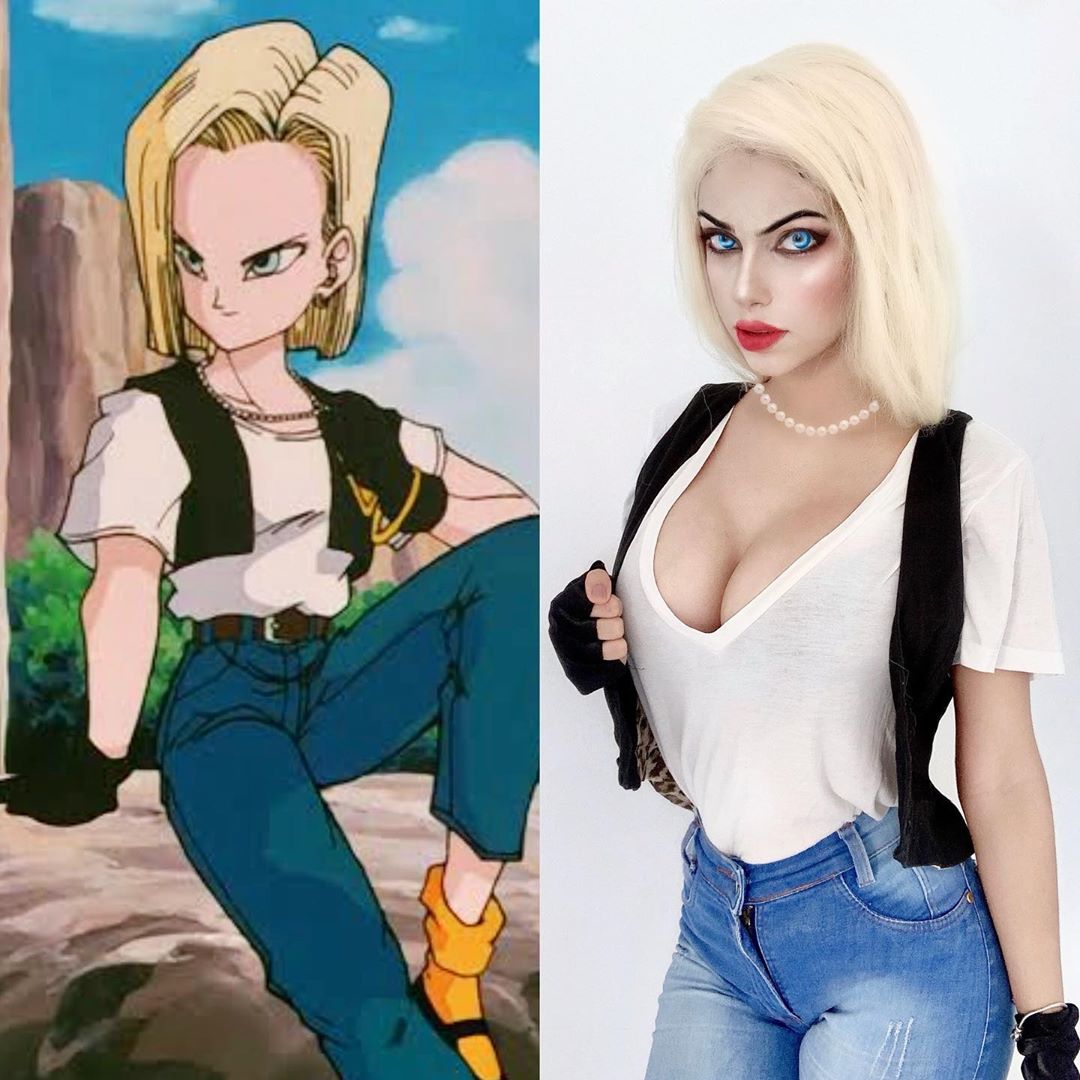 Android 18 By Kami Ferreir