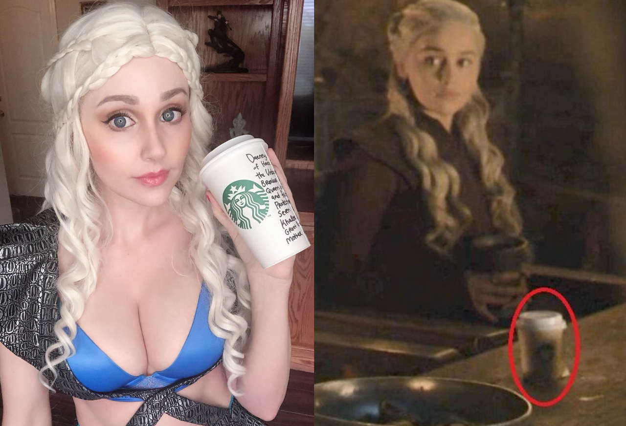 Angie Griffin As Daenerys First Of Her Name Drinker Of Starbuck