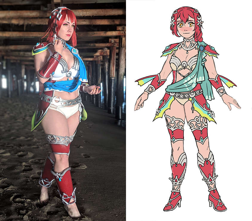 Armored Human Mipha From Breath Of The Wil