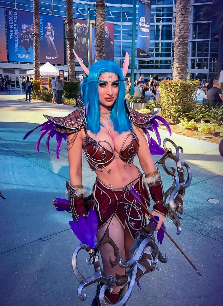 As The Goddess Wills My Night Elf Cosplay From Blizzcon Azuracospla
