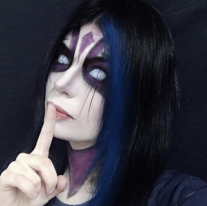 Assassin Kayn League Of Legends Makeup By Ary Art In Instagra
