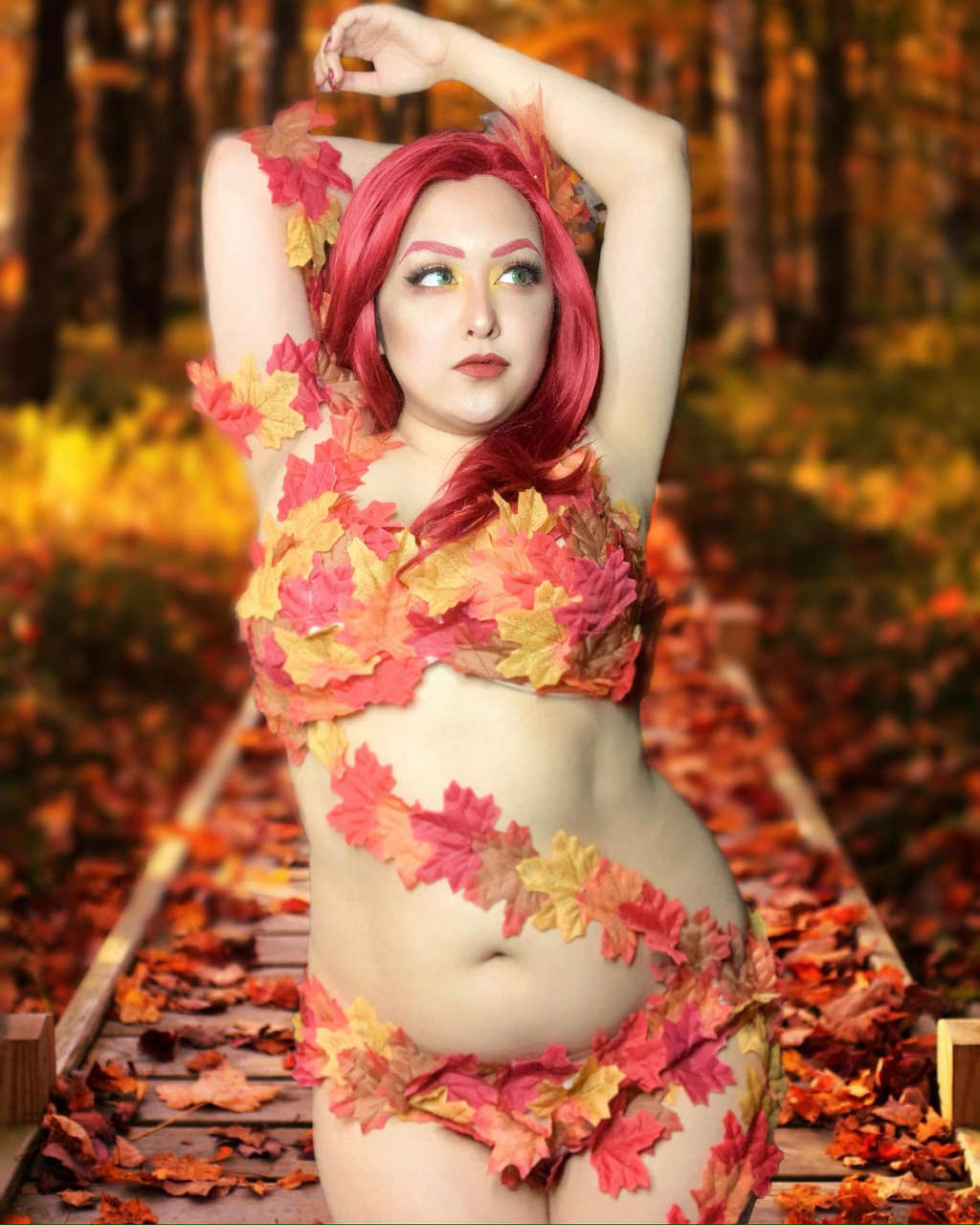Autumn Poison Ivy By Me Briannatty On I