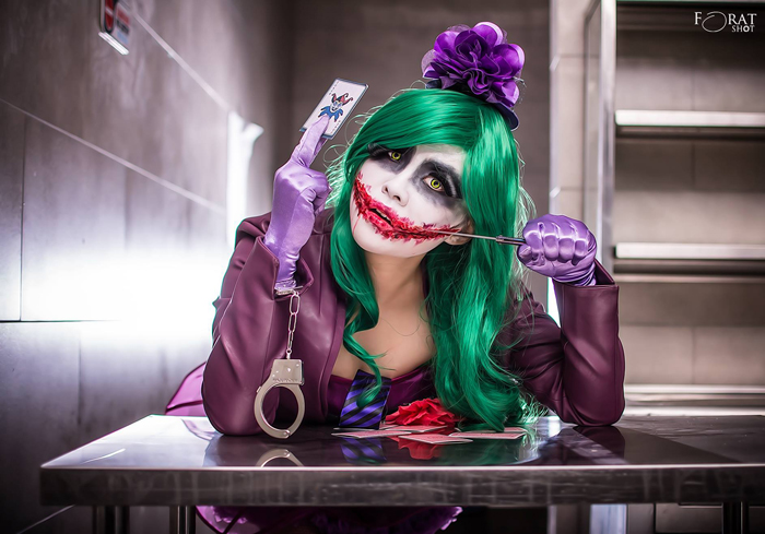Awesome Female Joker Cospla