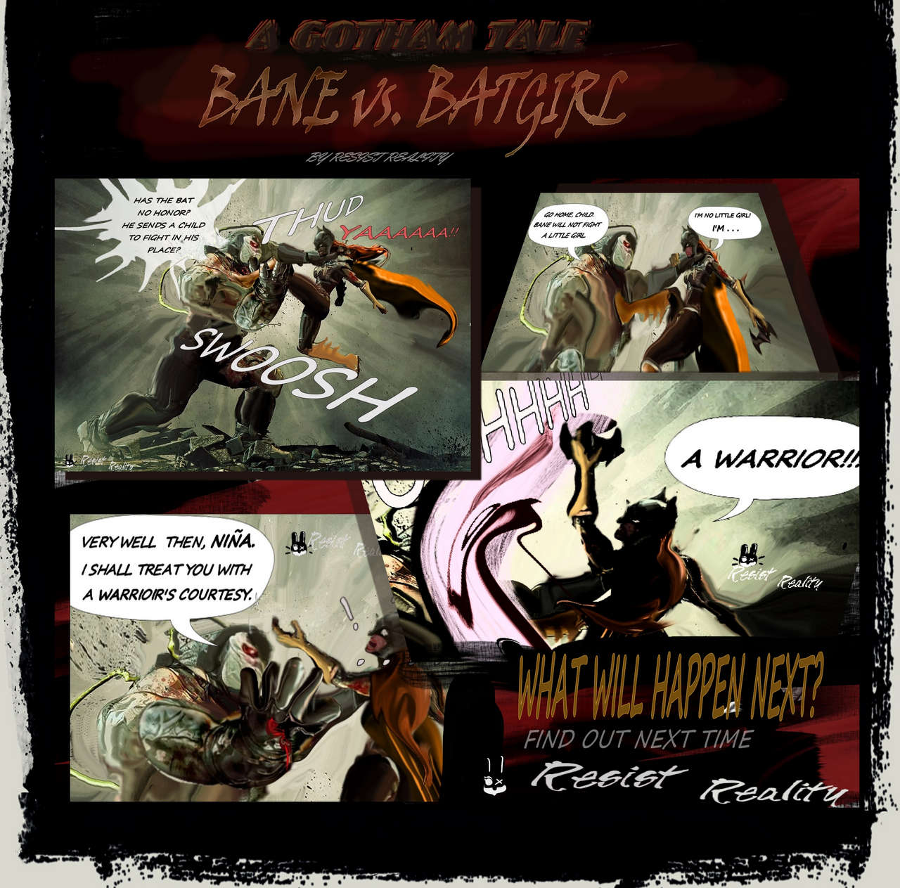Bane Vs Batgirl A Gotham Tal