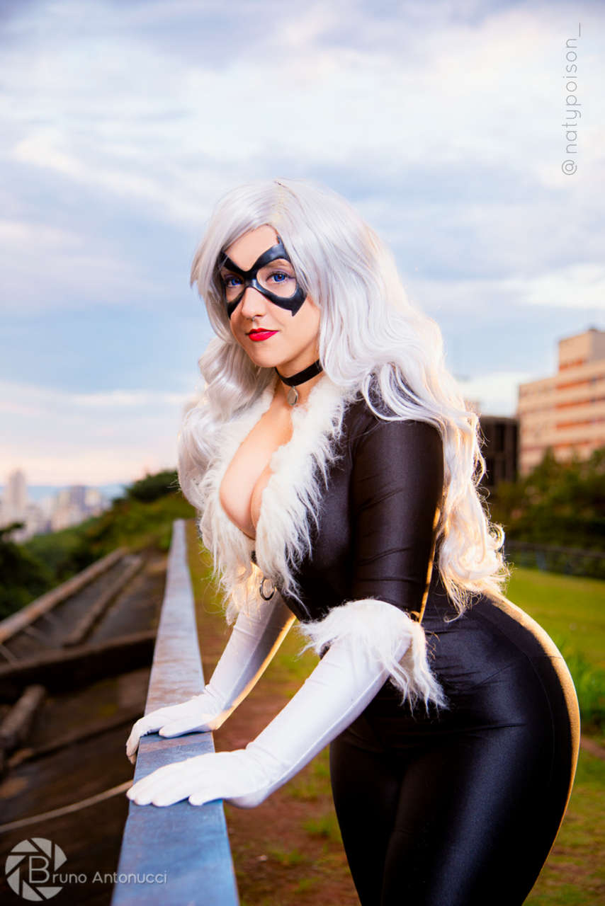 Black Cat By Natypoiso