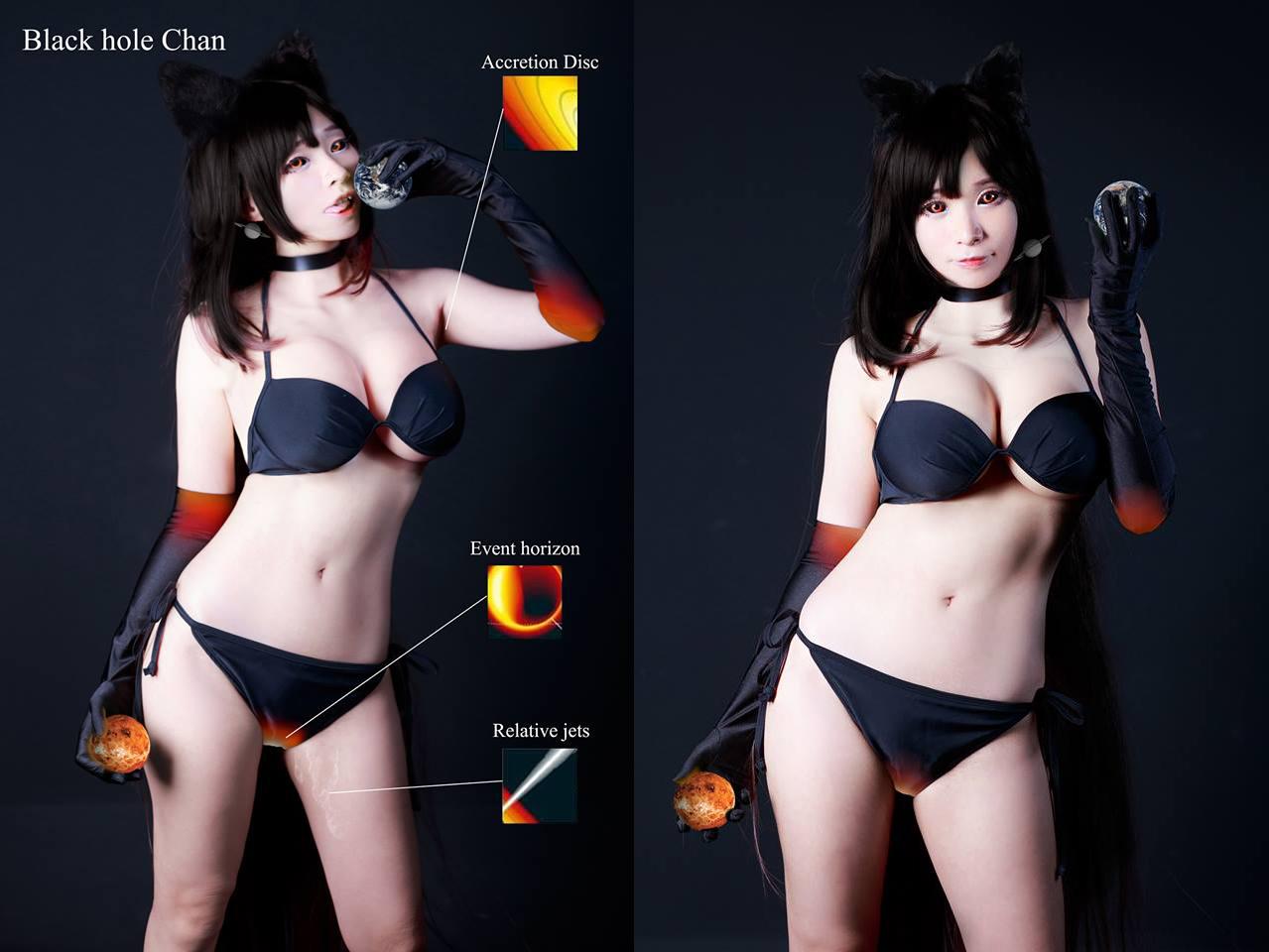 Black Hole Chan Cosplay By Mittrapa Chimkla