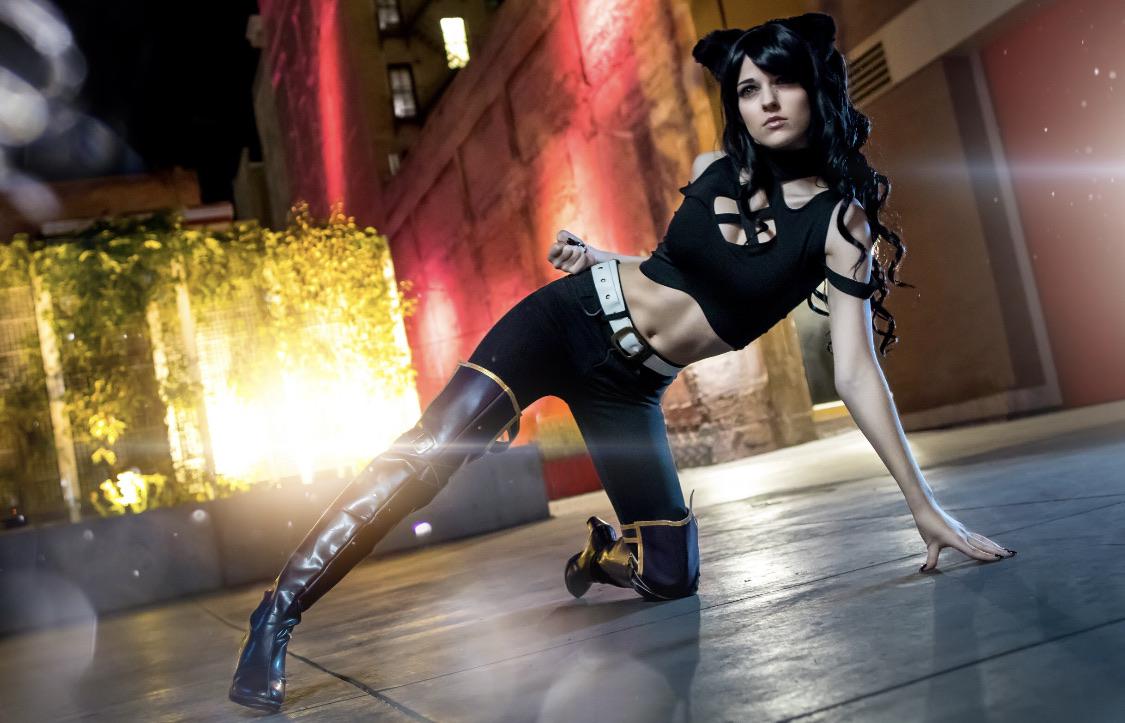 Blake Belladonna In Action Ready To Figh