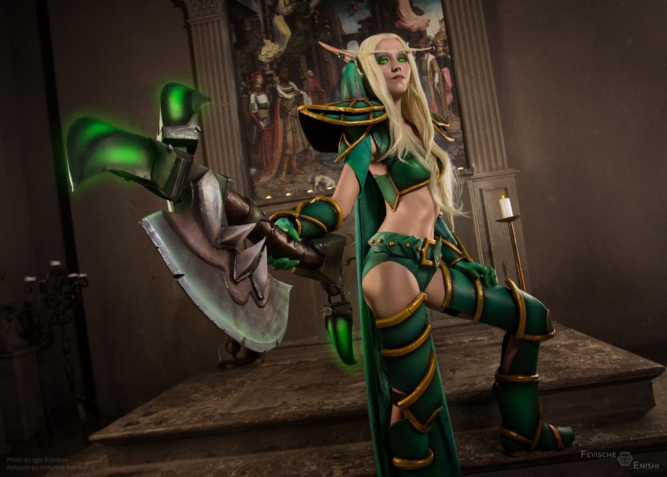 Blood Elf Paladin From World Of Warcraft By Feyisch