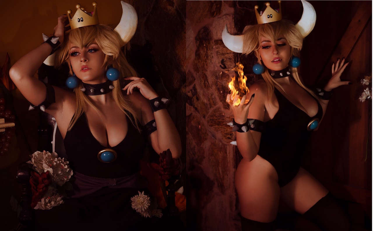 Bowsette Cosplay By Lufelixy