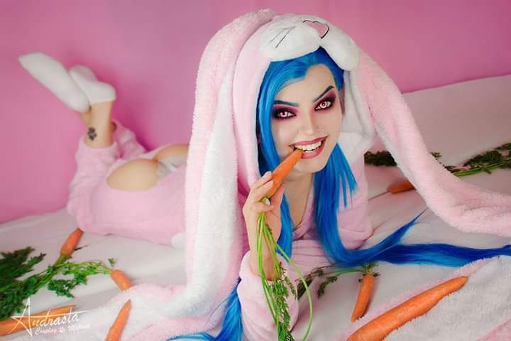 Bunny Jinx From League Of Legends Cosplayer Andrast