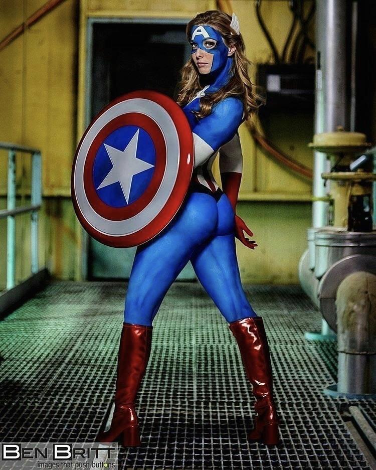 Captain America By Krystle Star