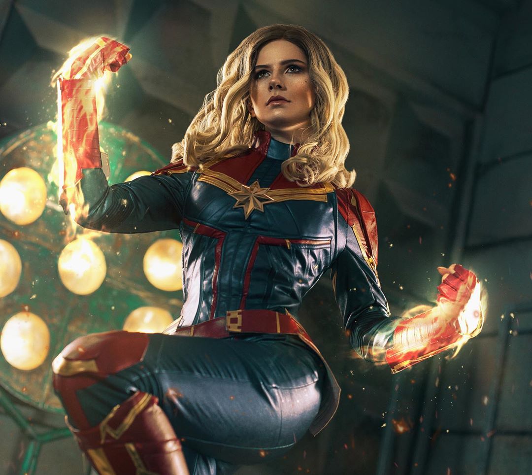 Captain Marvel By Christina Volkov