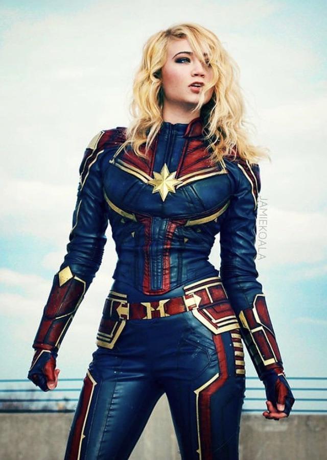 Captain Marvel By Jamiekoal