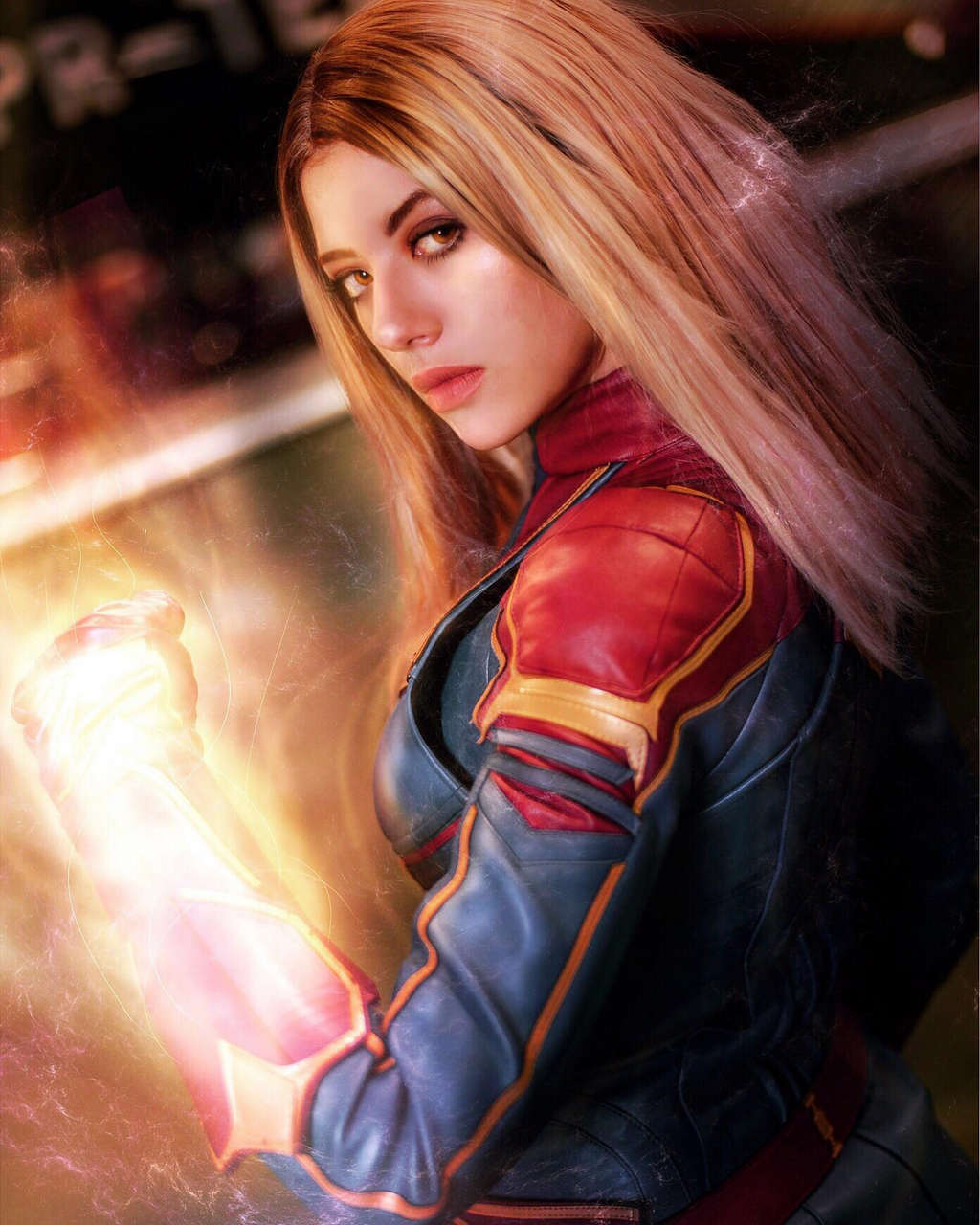 Captain Marvel Cosplay By Cosd0l