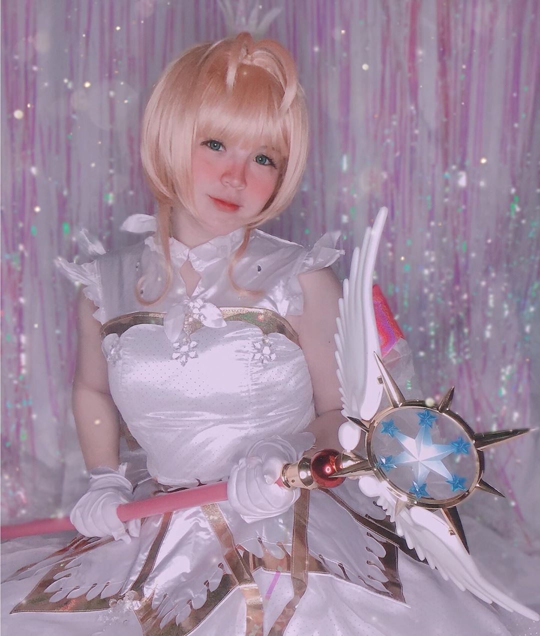 Cardcaptor Sakura Snow Angel Cosplay By Stephminmi