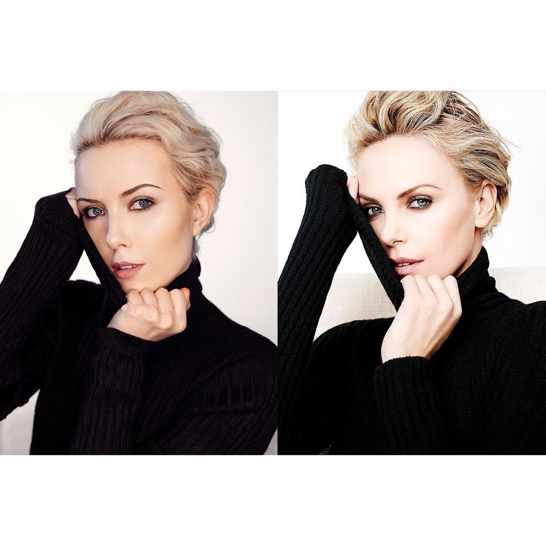 Charlize Theron By Helen Stifle