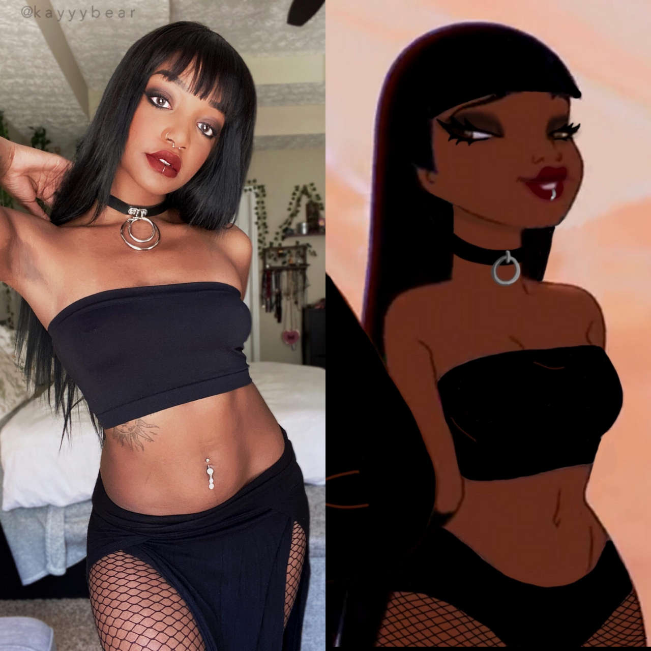 Chel But Make It Goth Cosplay By Mee