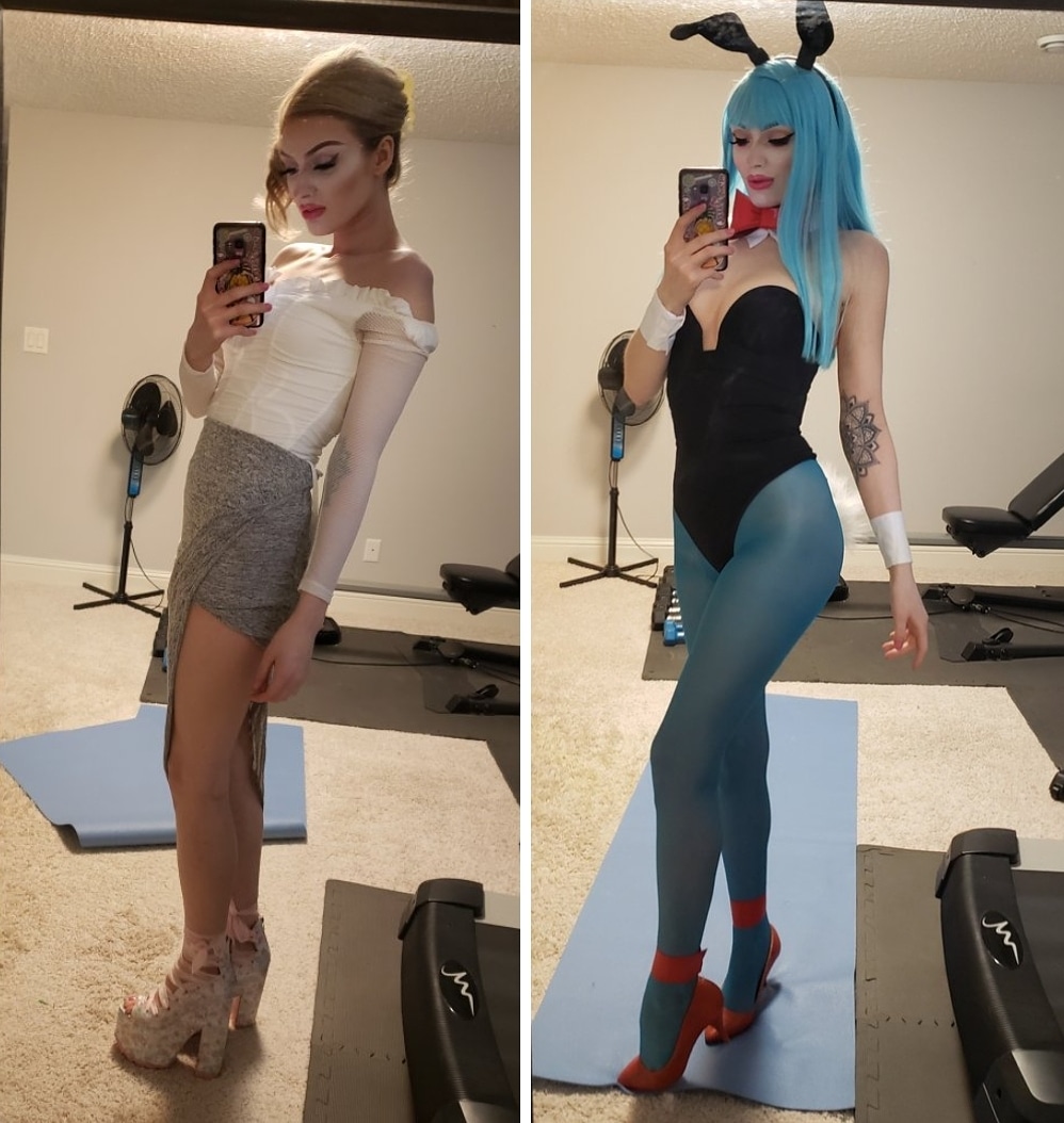 Cherryamaru In And Out Of Cosplay Bulma Styl
