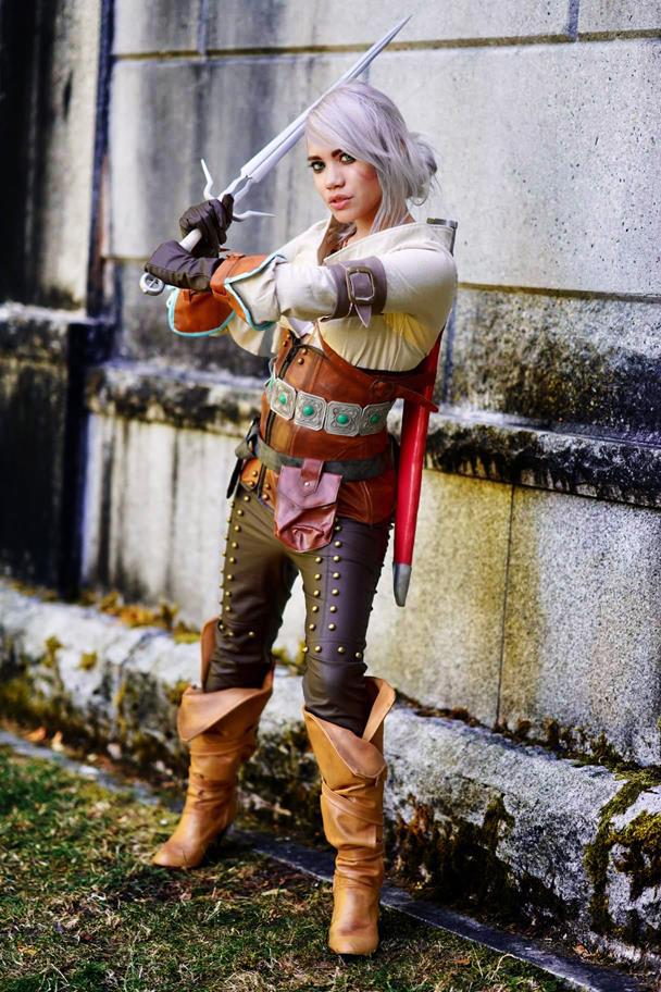 Ciri Witcher Cosplay By Elrec