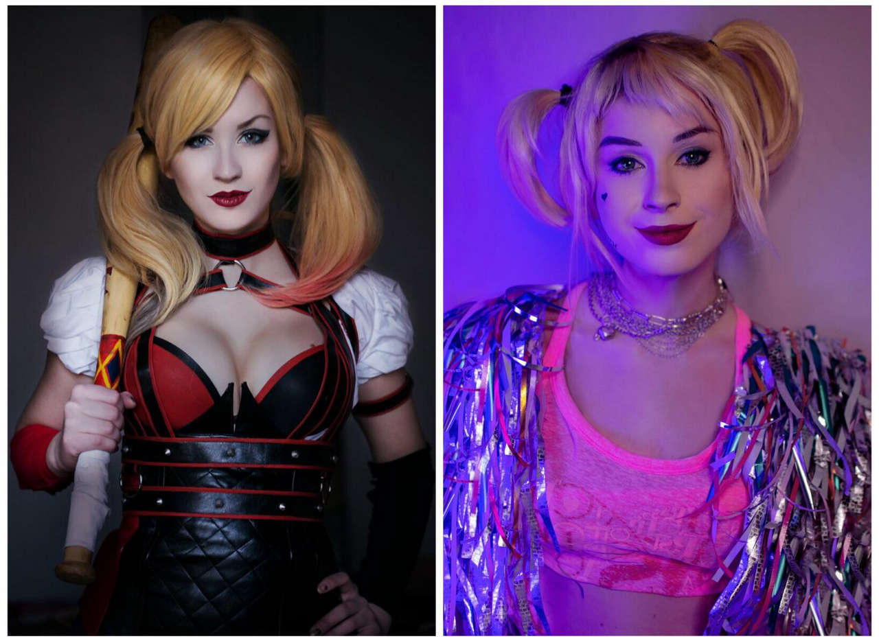 Classic And Birds Of Prey Harley Quinn By Jokerlolibe