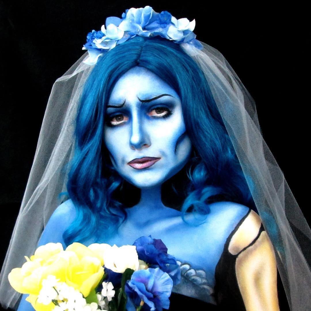 Corpse Bride Cospaint I Did On Myself Props Made By M