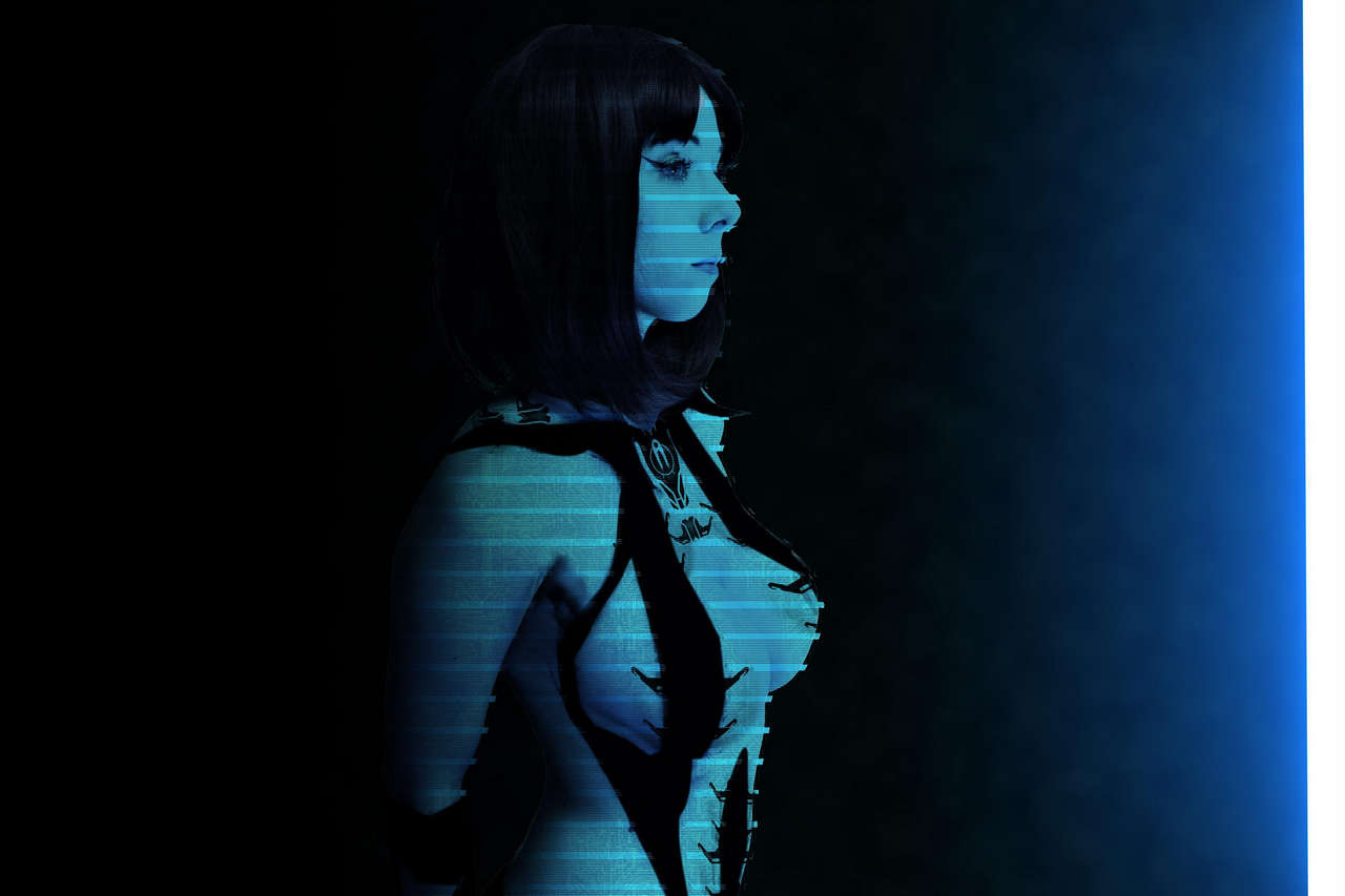 Cortana Walking Into The Abyss By Shannnwow44 M