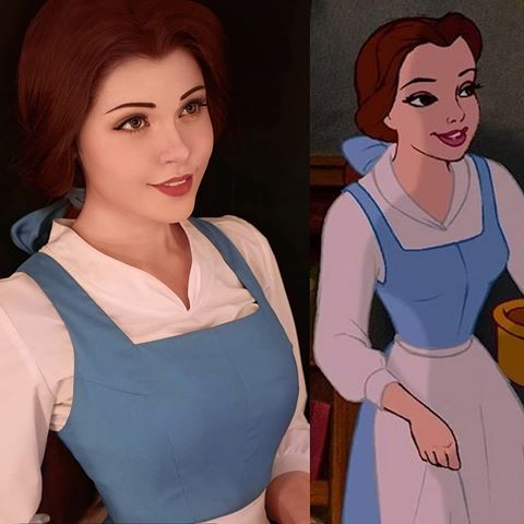 Cosplay Of Belle From Beauty And The Beas